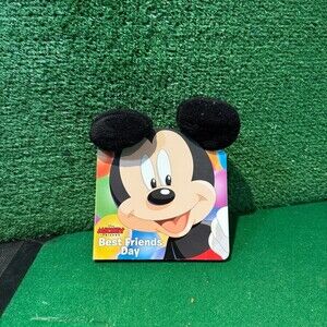 Disney Mickey Mouse Best Friends Day Book - Black and Multicolor